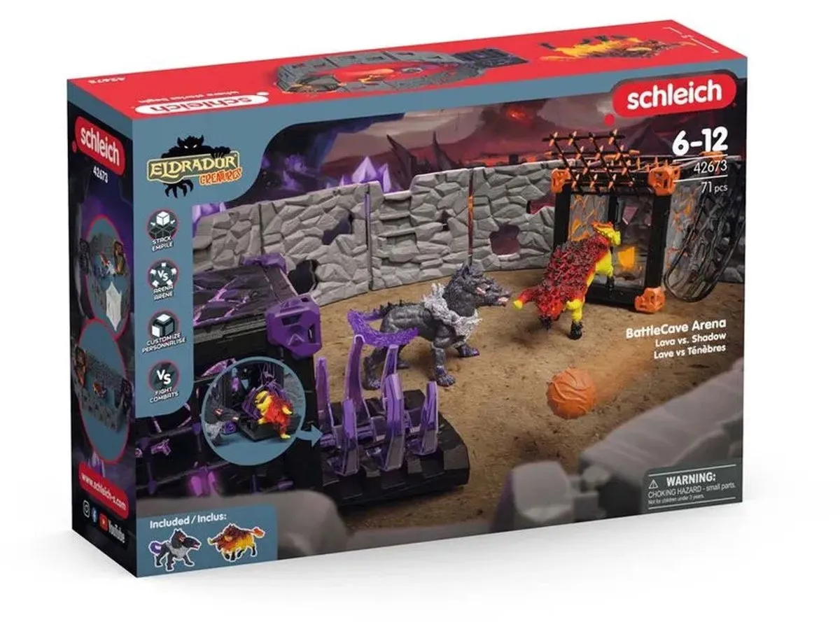 Schleich Eldrador Creatures BattleCave Arena Lava vs. Schaduw 42673