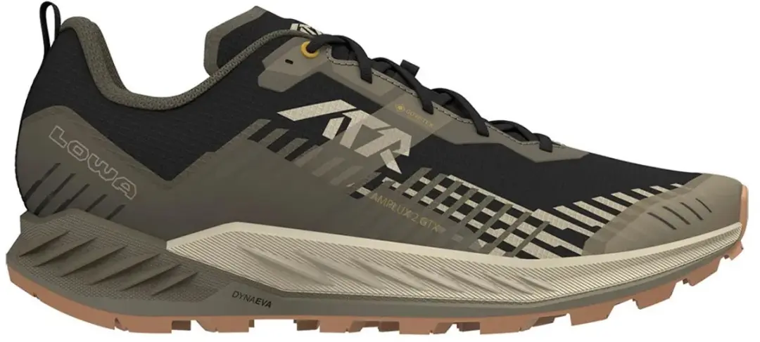 Lowa Amplux 2 Gore-Tex Trailschoenen - EU 46 - Zwart/Olive