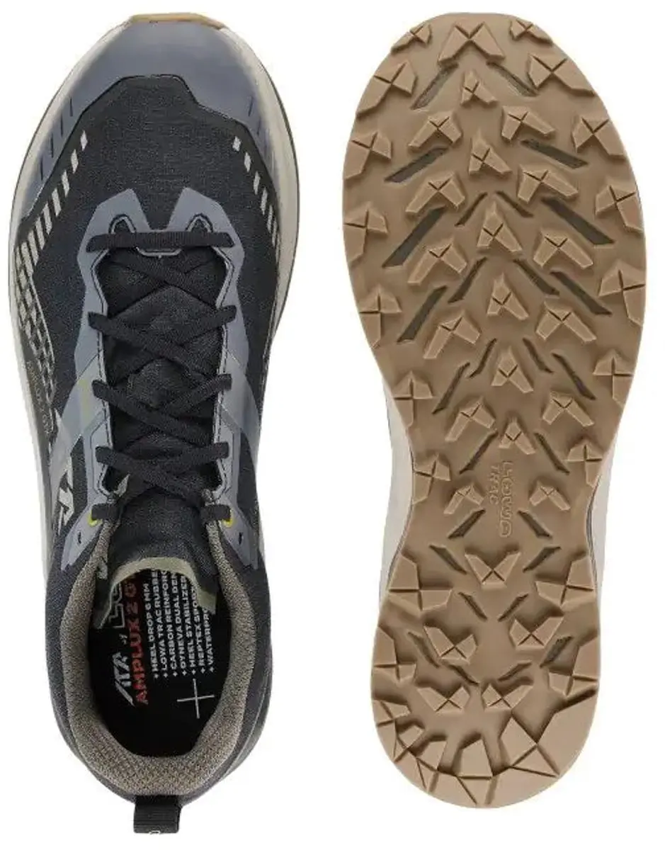Lowa Amplux 2 Gore-Tex Trailschoenen - EU 46 - Zwart/Olive