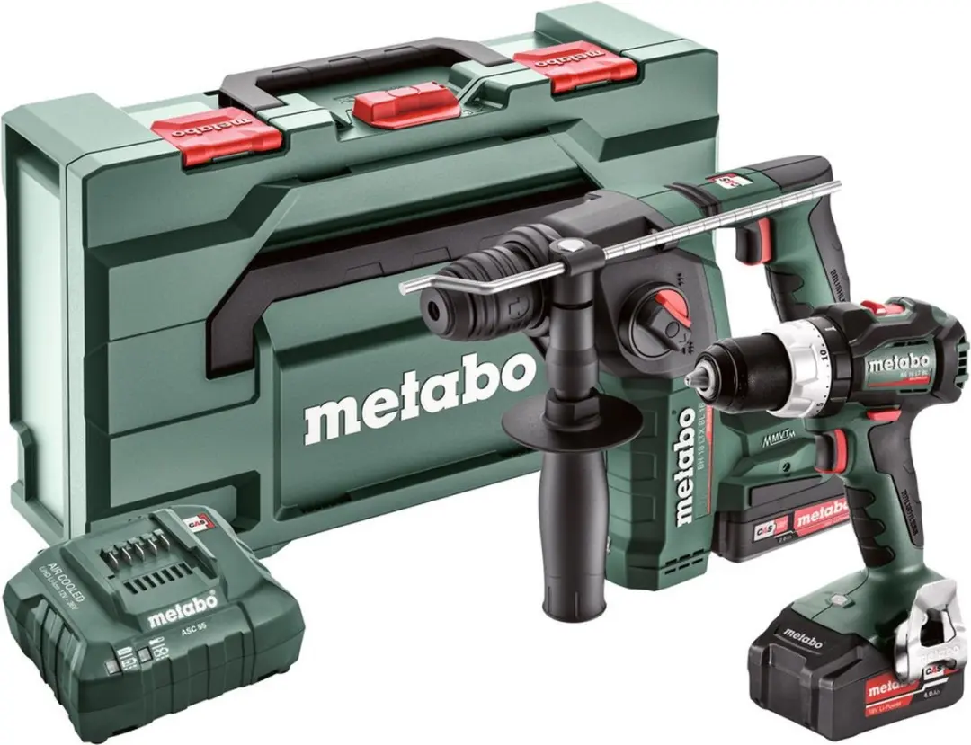 Metabo BS 18 LT BL + BH 18 LTX BL 16 685182000 Accu-boorhamer, Accu-schroefboorm