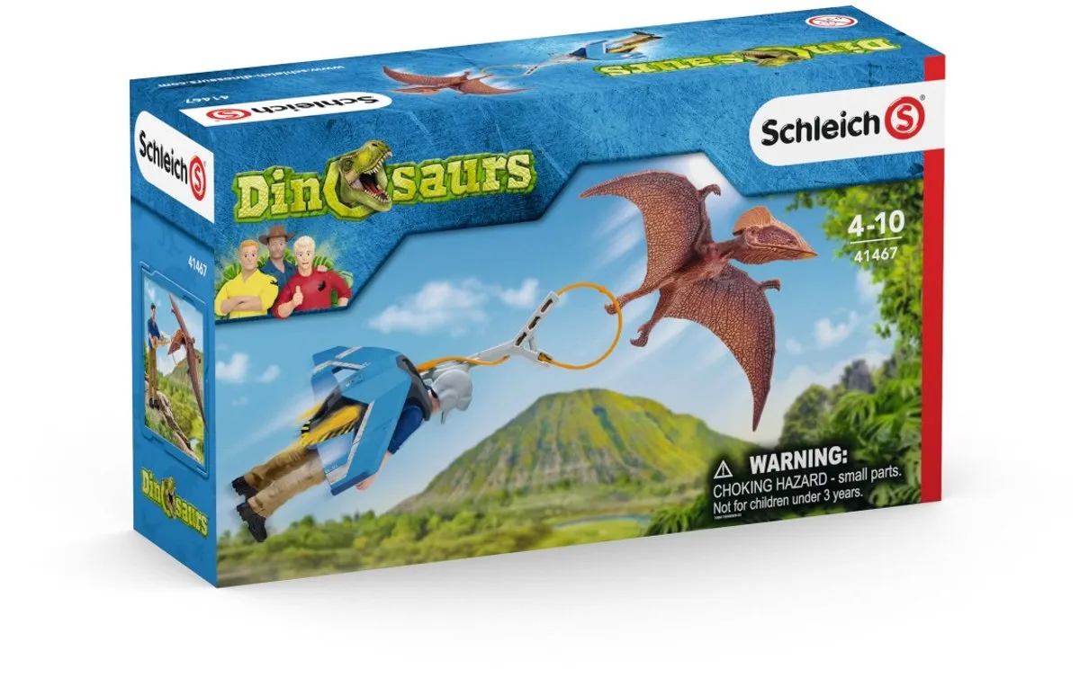 Schleich Jetpack Achtervolging Speelfigurenset 41467