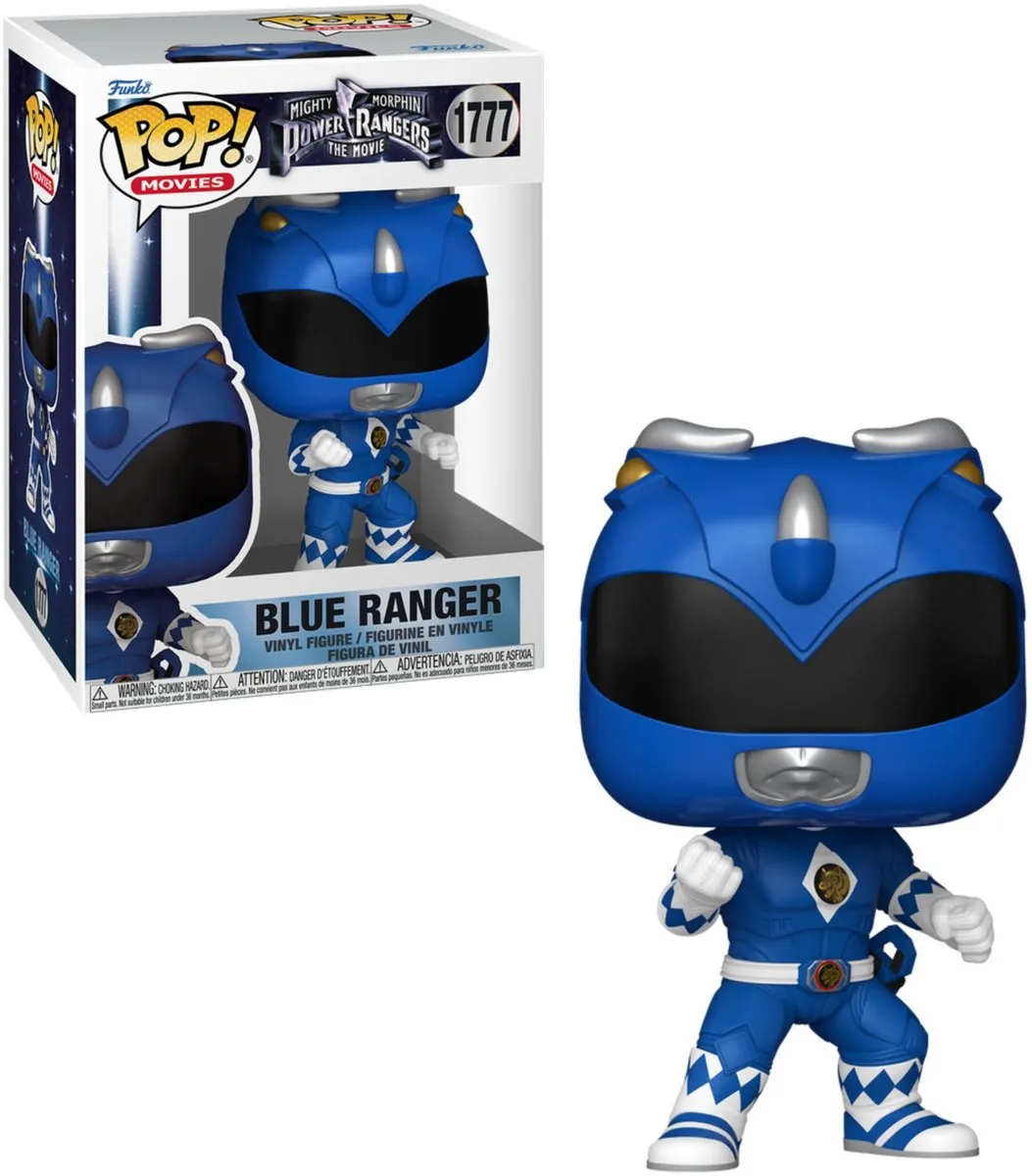 Funko Pop! Mighty Morphin Power Rangers Blue Ranger #1777