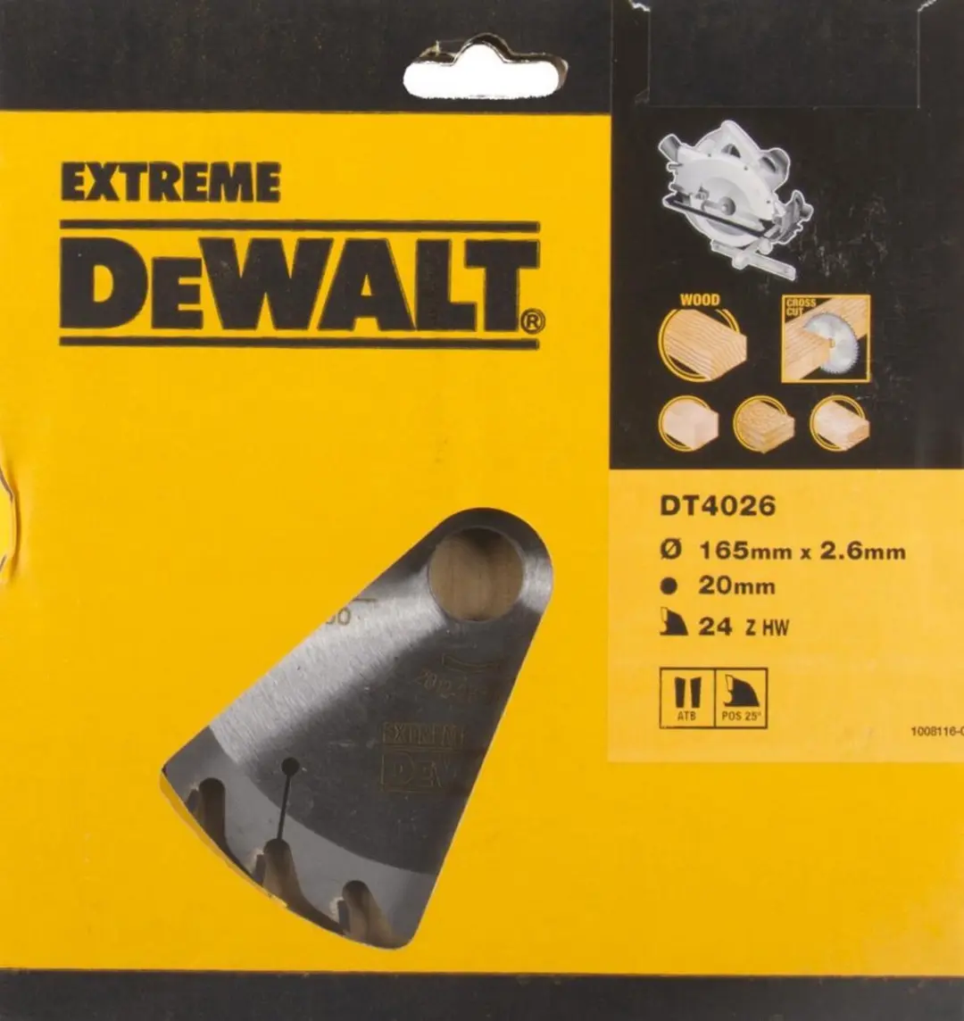DeWALT Cirkelzaagblad voor Hout