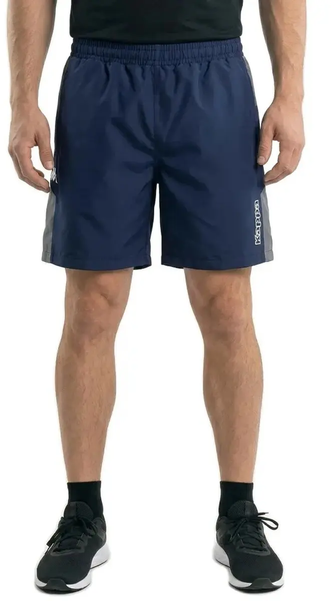 Kappa Passo Korte Broek M - Blauw/Grijs - afbeelding 2 van 4