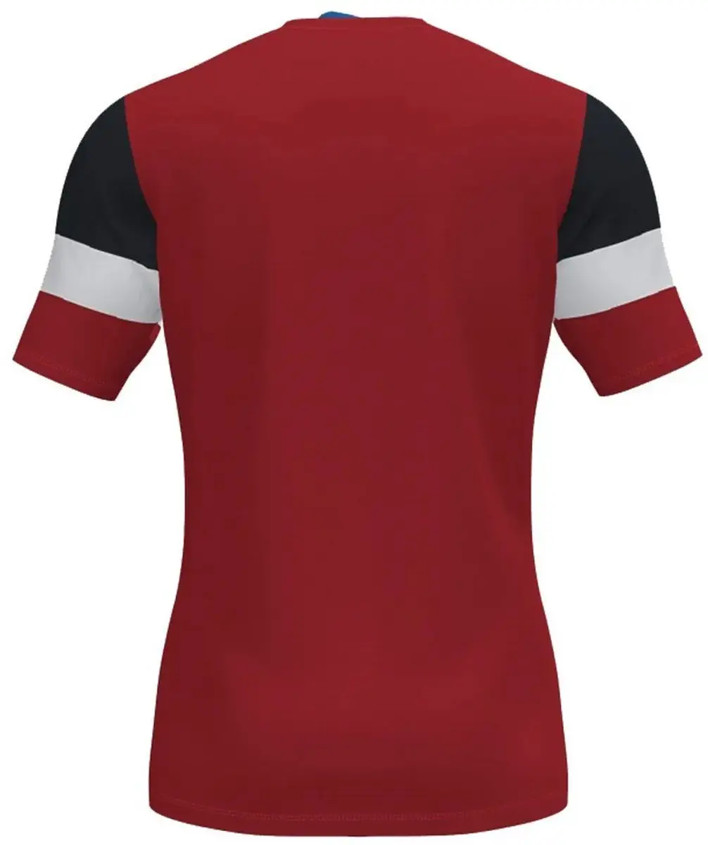 Joma Crew IV T-shirt - Rood/Zwart - 4-6 jaar - afbeelding 2 van 4