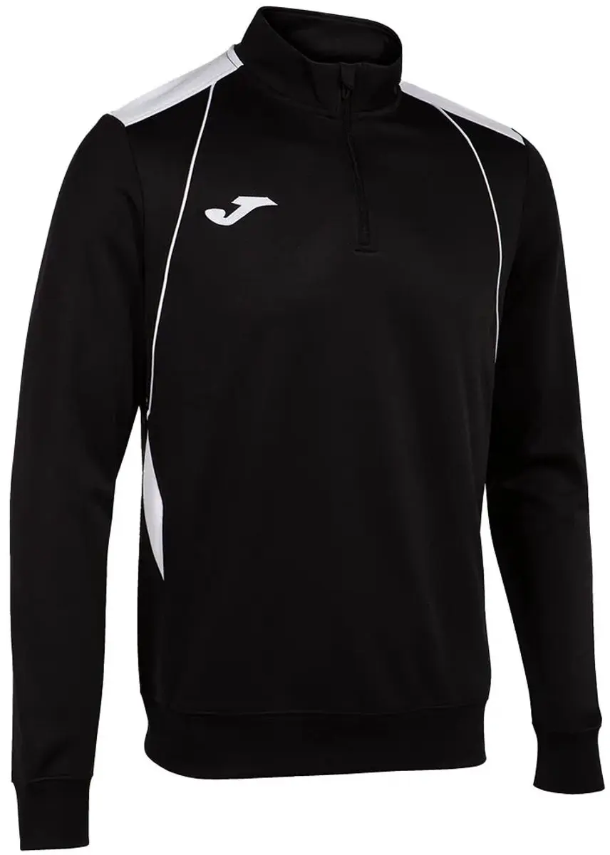 Joma Championship VII Sweatshirt - Halve rits - XL - Zwart/Geel - afbeelding 3 van 3