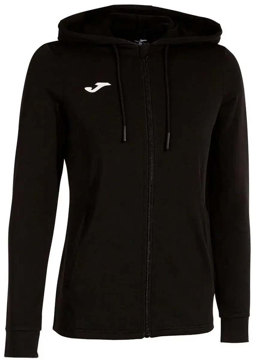 Joma Sculpture Ii Sweatshirt Met Rits Zwart 7-8 Years Meisje