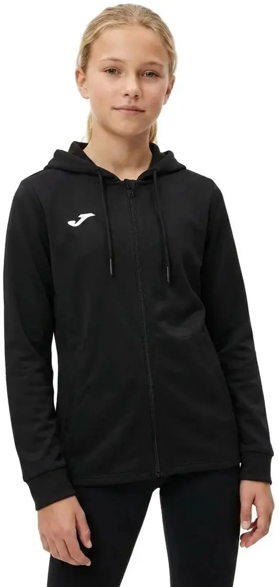 Joma Sculpture II Sweatshirt - Meisje 128 - Zwart - afbeelding 2 van 2