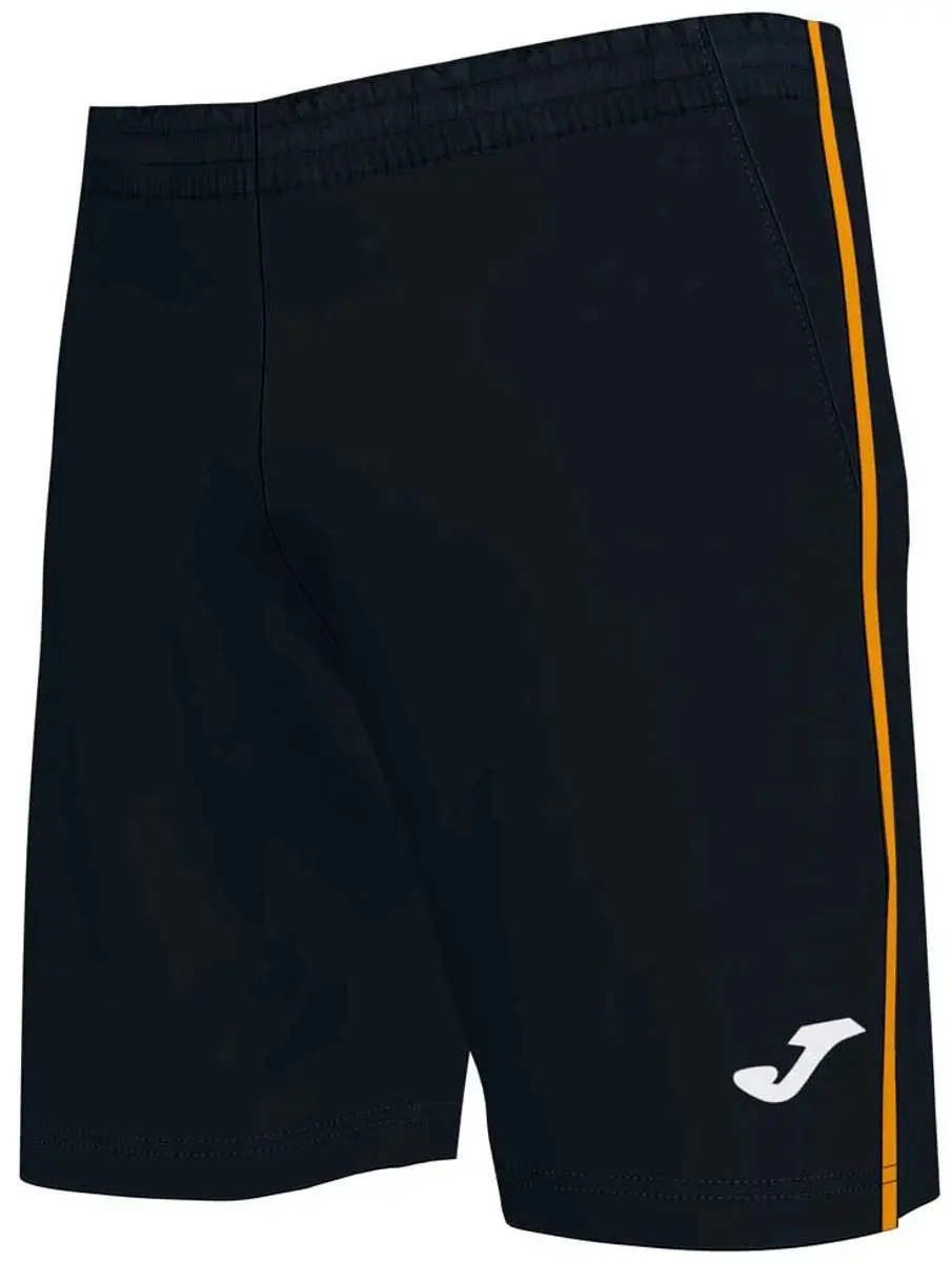 Joma Open III Korte Broek 128/140 - Zwart/Orange Fluor - afbeelding 4 van 4