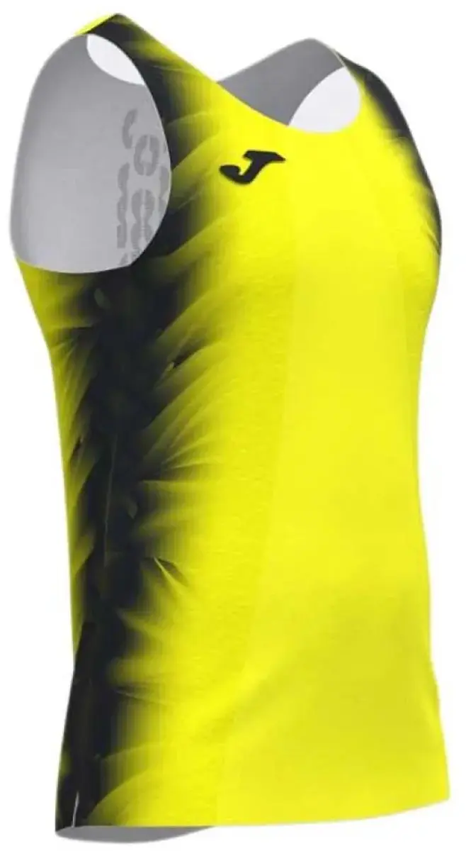 Joma Elite Xi Mouwloos T-shirt - S - Fluor Yellow/Black - afbeelding 5 van 6