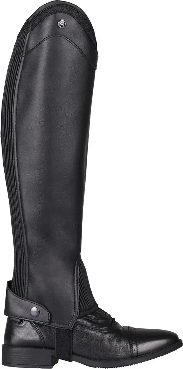 QHP Chaps Shimmer Junior - Zwart W26 - afbeelding 4 van 6