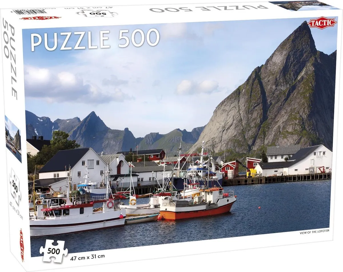 Tactic Puzzel Around the World Northern Stars 500 Stuks
