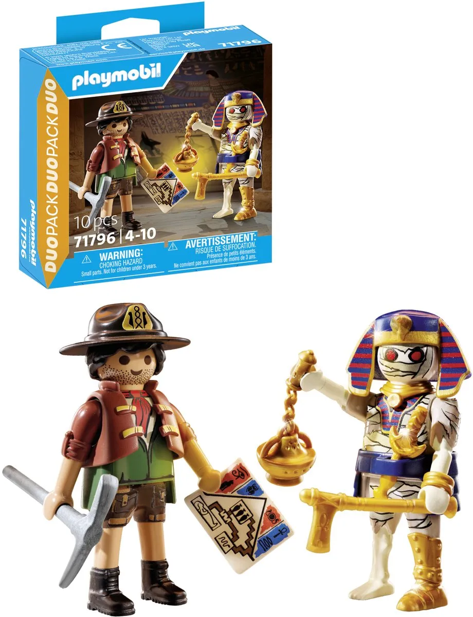 Playmobil Schattenjager & Mummie DuoPack 71796