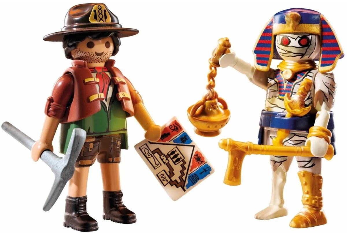 Playmobil Schattenjager & Mummie DuoPack 71796 - Multicolor