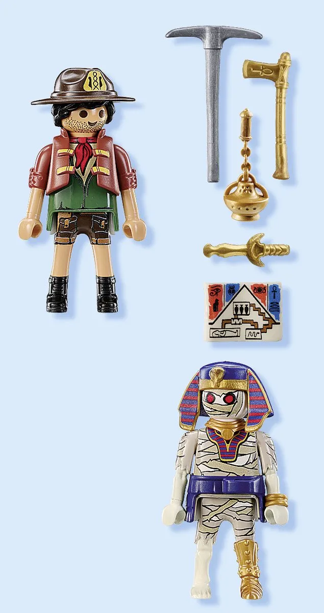 Playmobil Schattenjager & Mummie DuoPack 71796 - Multicolor - afbeelding 6 van 6