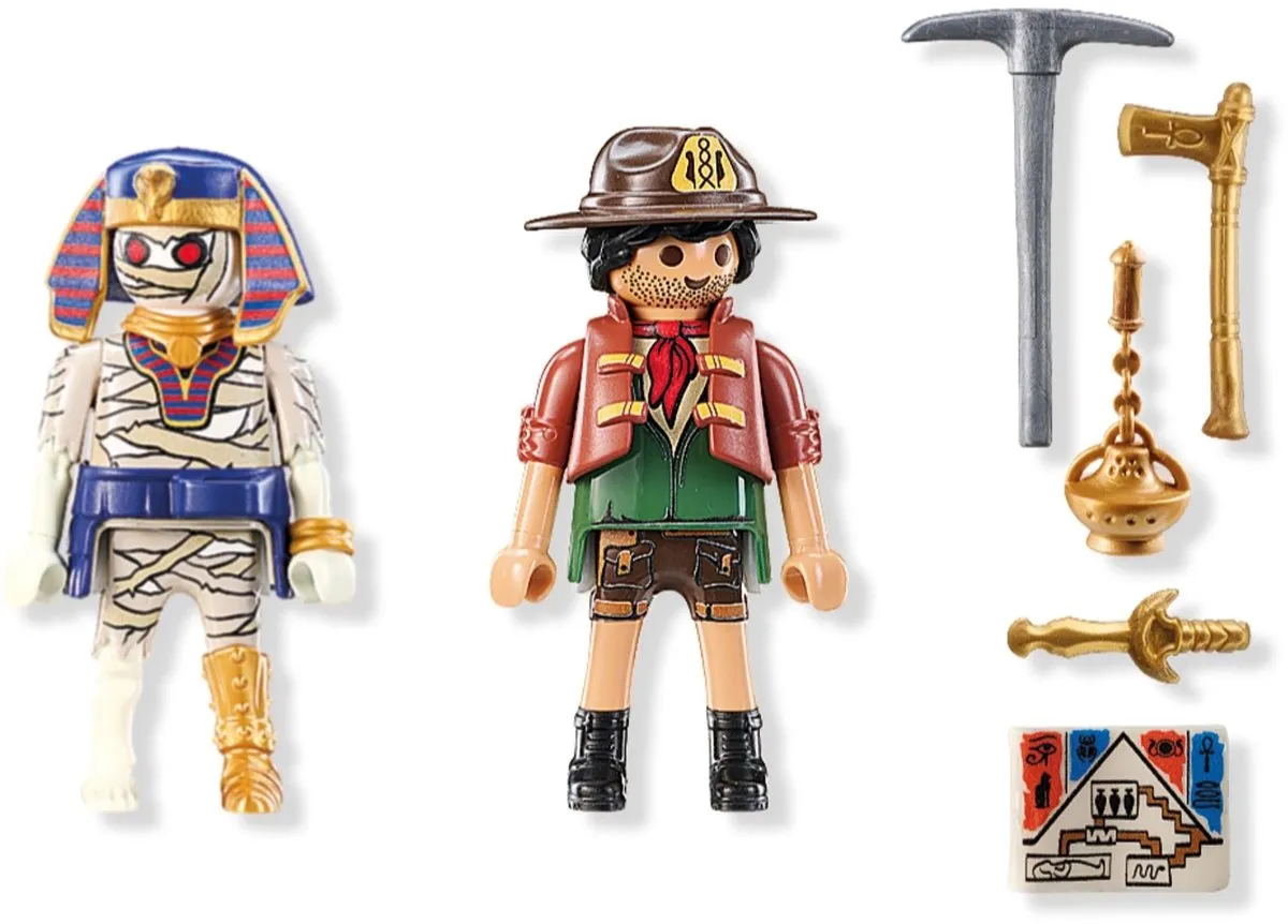 Playmobil Schattenjager & Mummie DuoPack 71796 - Multicolor