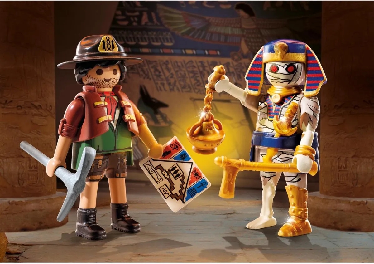Playmobil Schattenjager & Mummie DuoPack 71796 - Multicolor