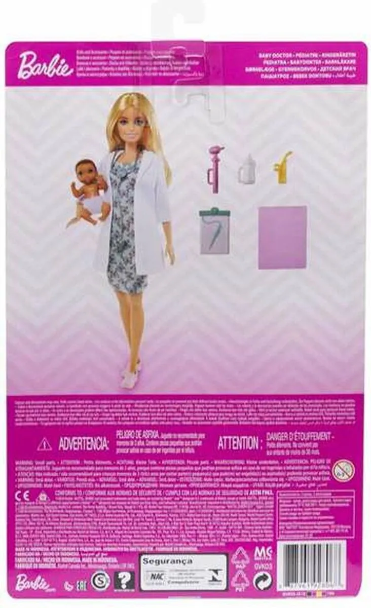 Barbie Baby Dokter Arts Speelset - Multicolor