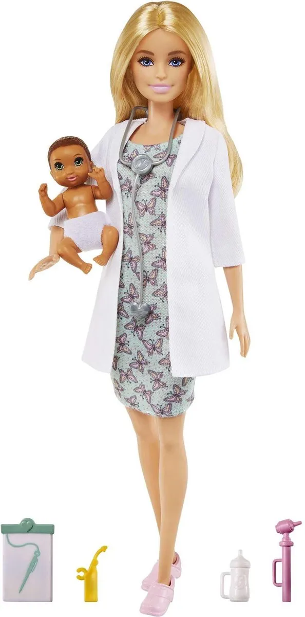 Barbie Baby Dokter Arts Speelset