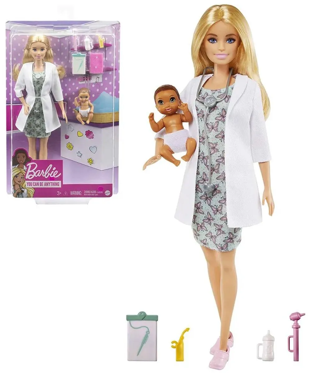 Barbie Baby Dokter Arts Speelset - Multicolor - afbeelding 6 van 6