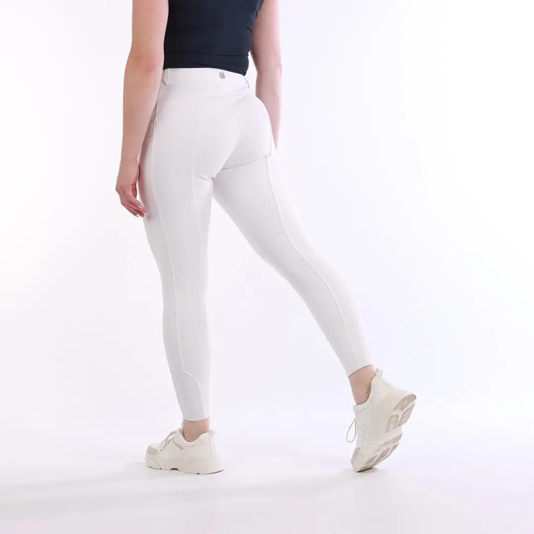Quur Paardrijbroek Quur Qgracey Full Grip Wit