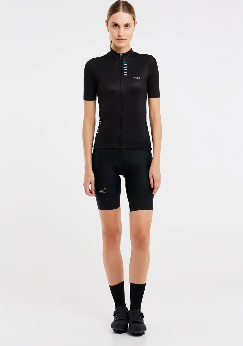 Protest Prtpictou Fietsshirt Dames - Korte mouwen L - Zwart