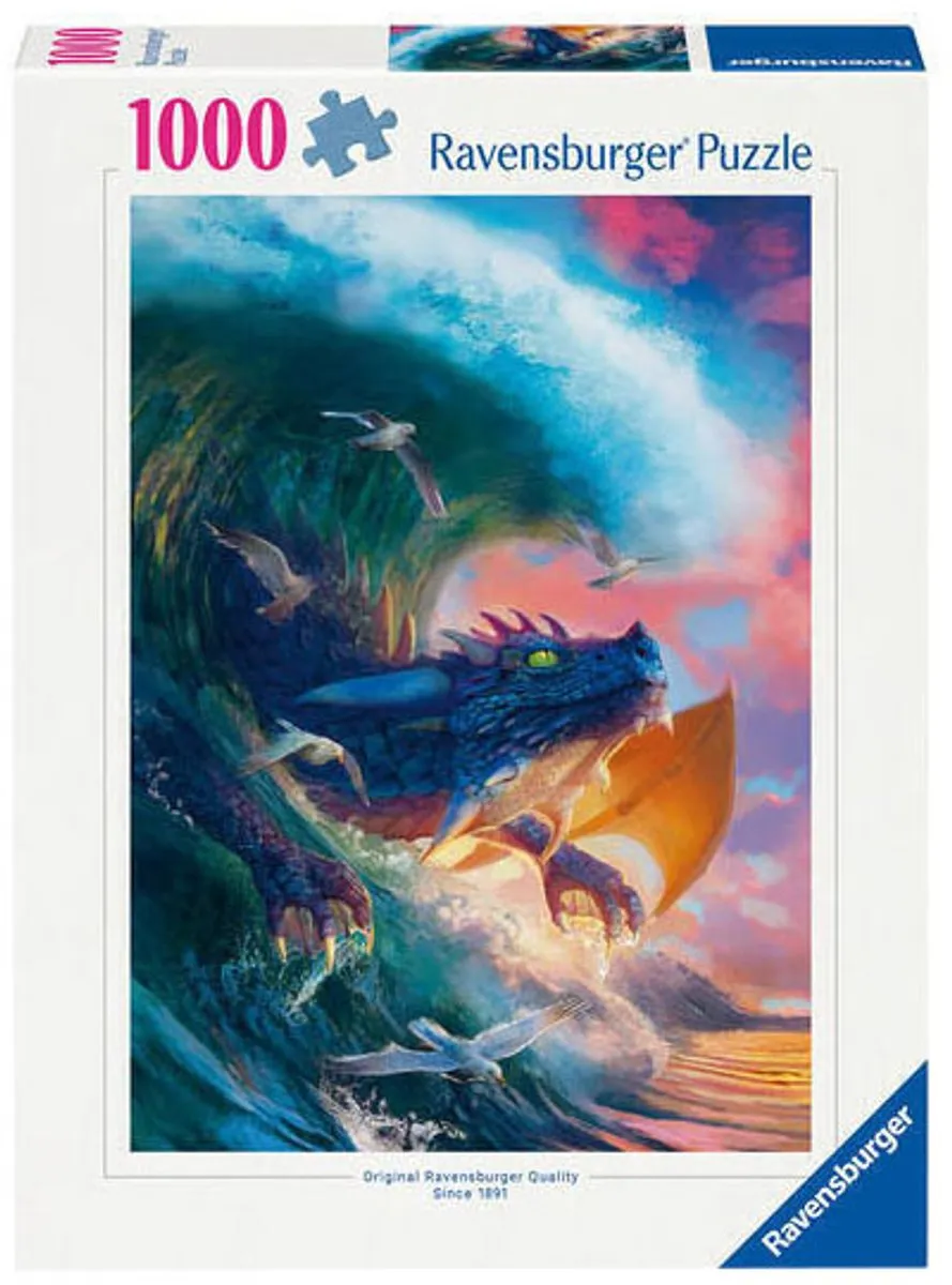 Ravensburger Drakenrace Legpuzzel 1000 Stuks - Multicolor