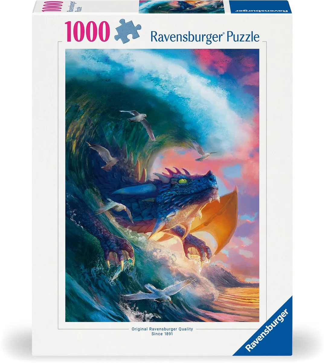 Ravensburger Drakenrace Legpuzzel 1000 Stuks - Multicolor