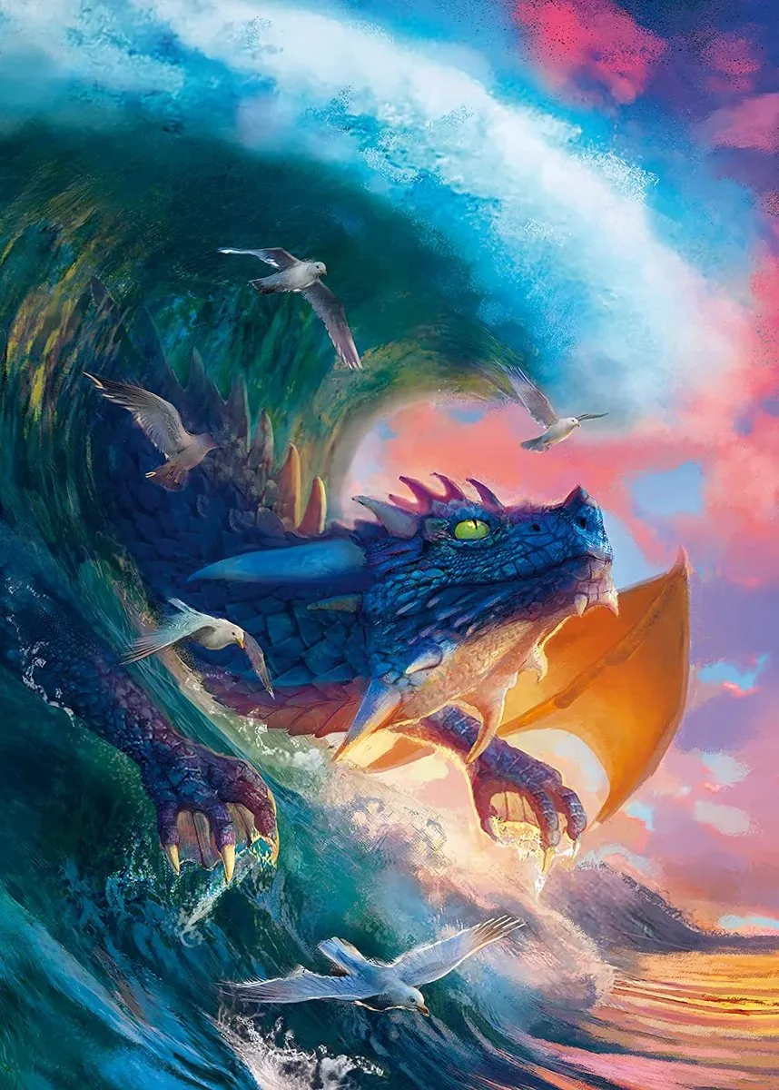 Ravensburger Drakenrace Legpuzzel 1000 Stuks