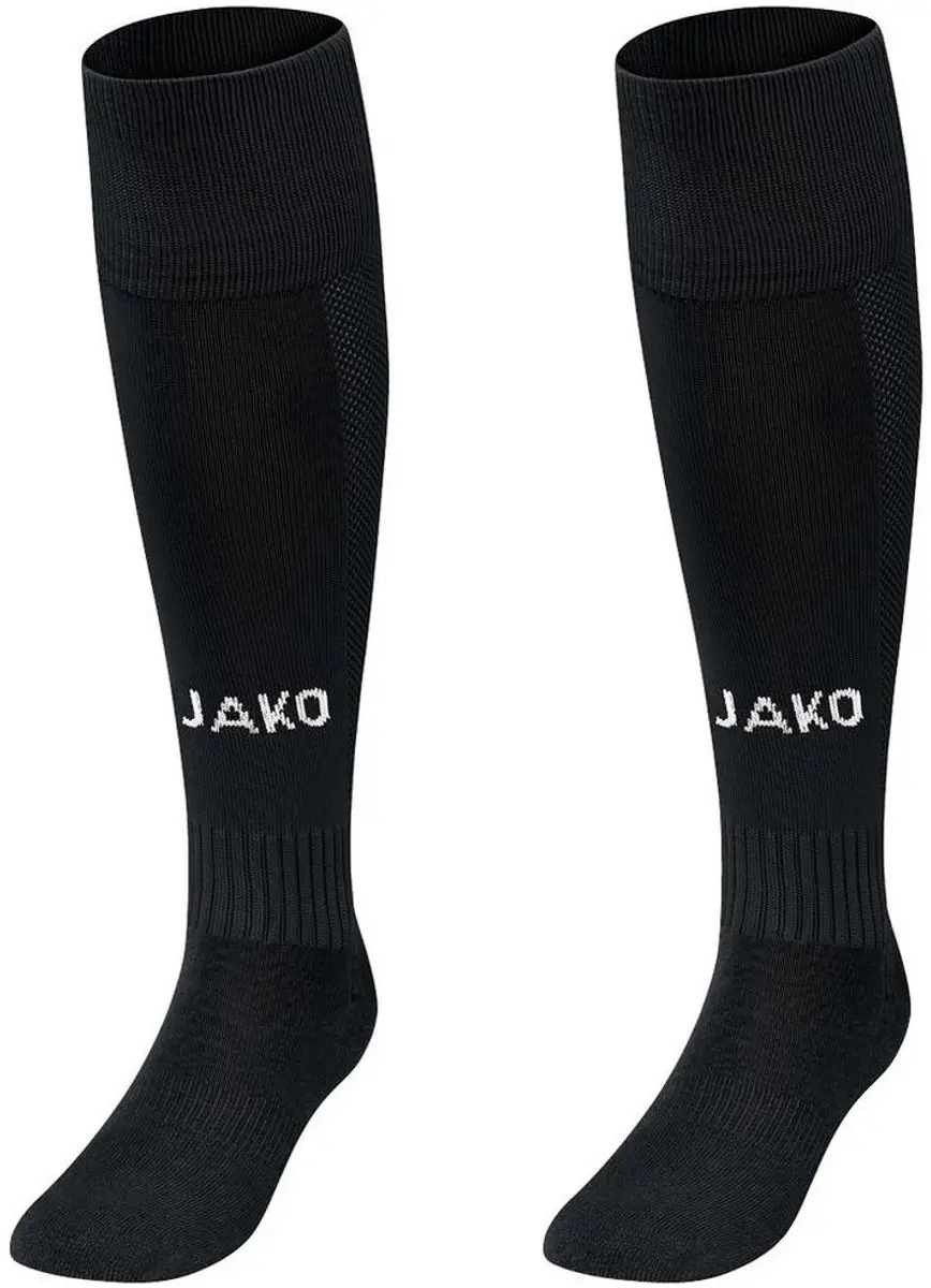Jako Glasgow 2.0 Kousen - Zwart - Maat 27-30