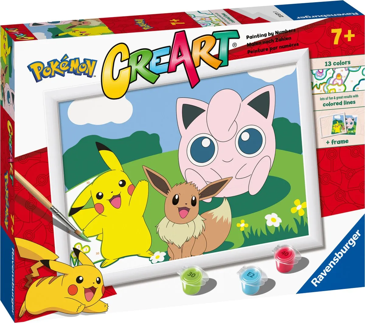 Ravensburger CreArt Pokémon Classics Schilderen op nummer