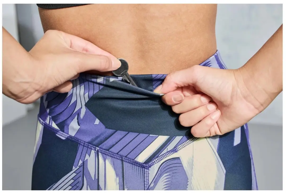 Crivit Dames Sportlegging S - Gekleurde Print