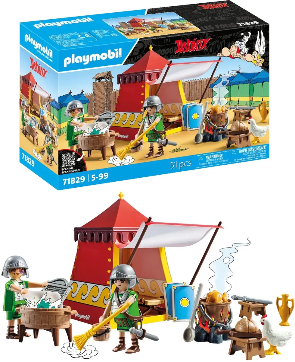 Playmobil Asterix Legionairs Tent 71829 - Multicolor - afbeelding 5 van 6