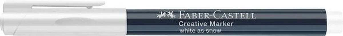 Faber-Castell Creatief Marker FC-160701 Wit 1,5mm
