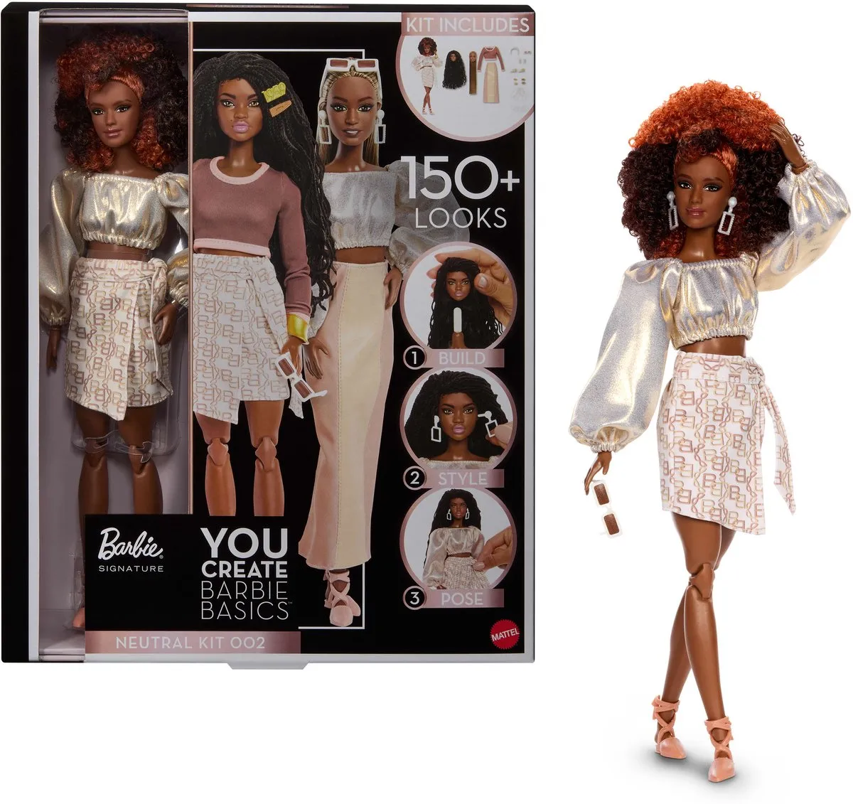 Barbie You Create Basics Neutrale Set