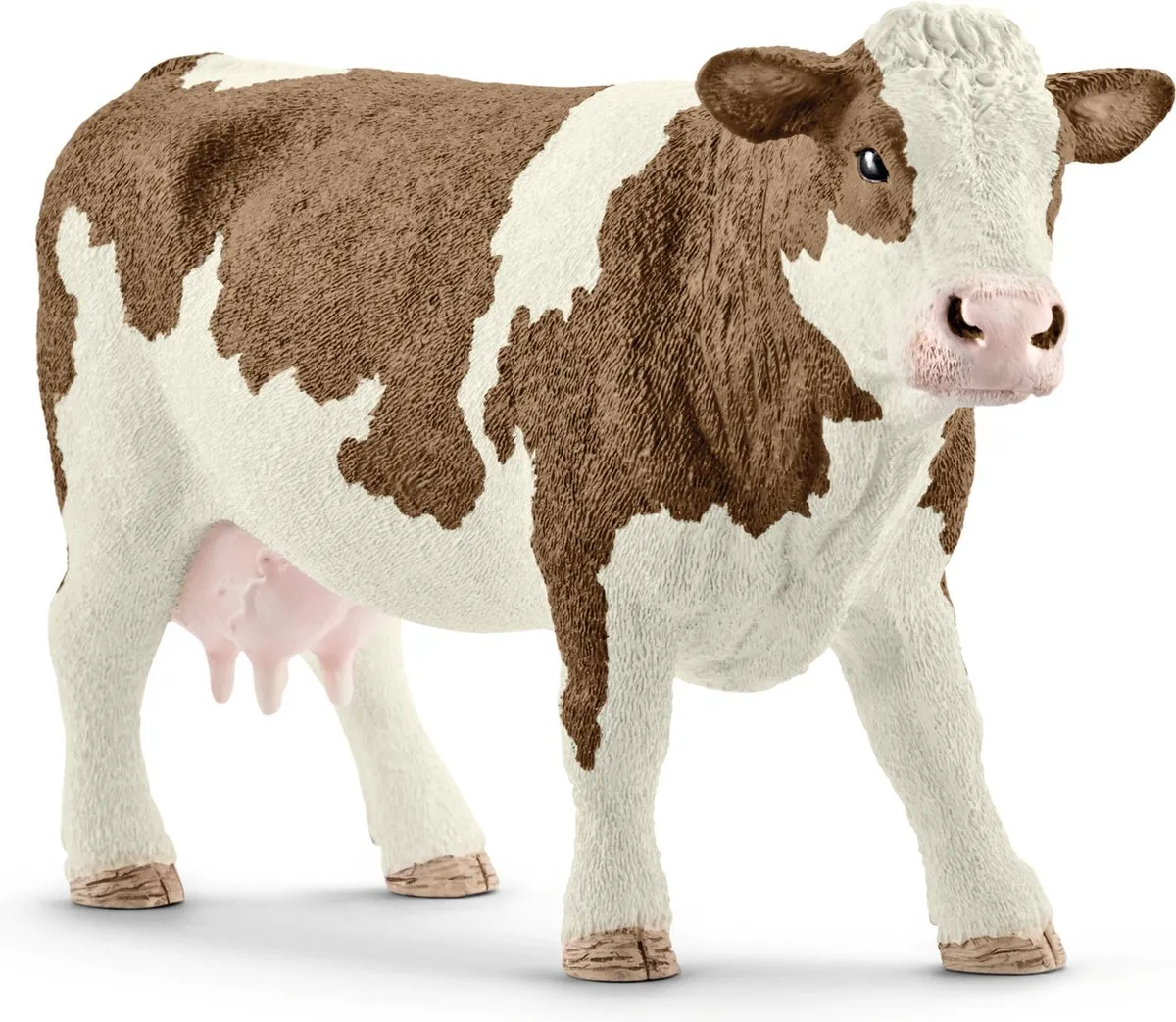 Schleich Simmental Cow 13801 - Multicolor