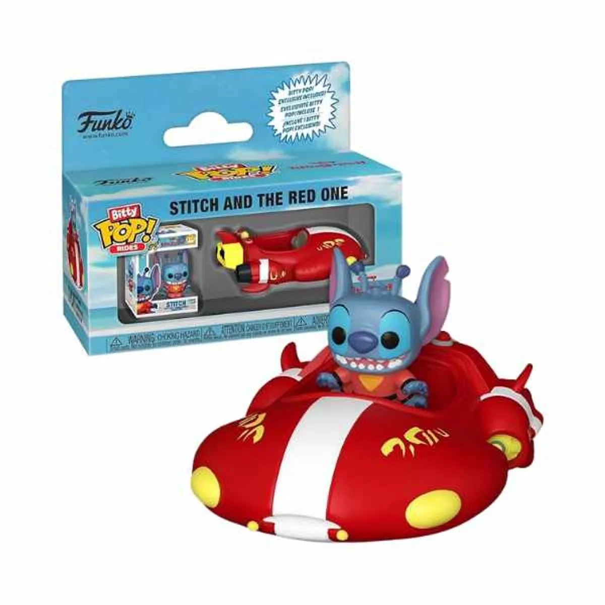 Funko Lilo & Stitch Stitch and The Red One Bitty Pop! Vinylfiguur
