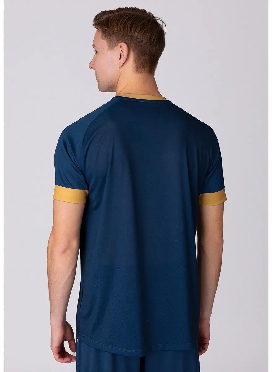 JAKO Celtic Melange Shirt Heren - Navy/Goud S