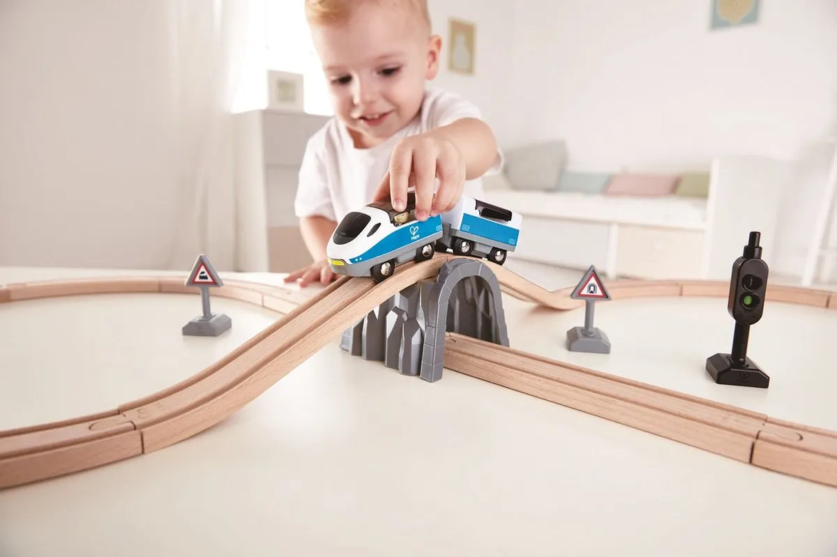 Hape Treinbaan Figuur 8 E3729 - 26 Stuks - afbeelding 6 van 6