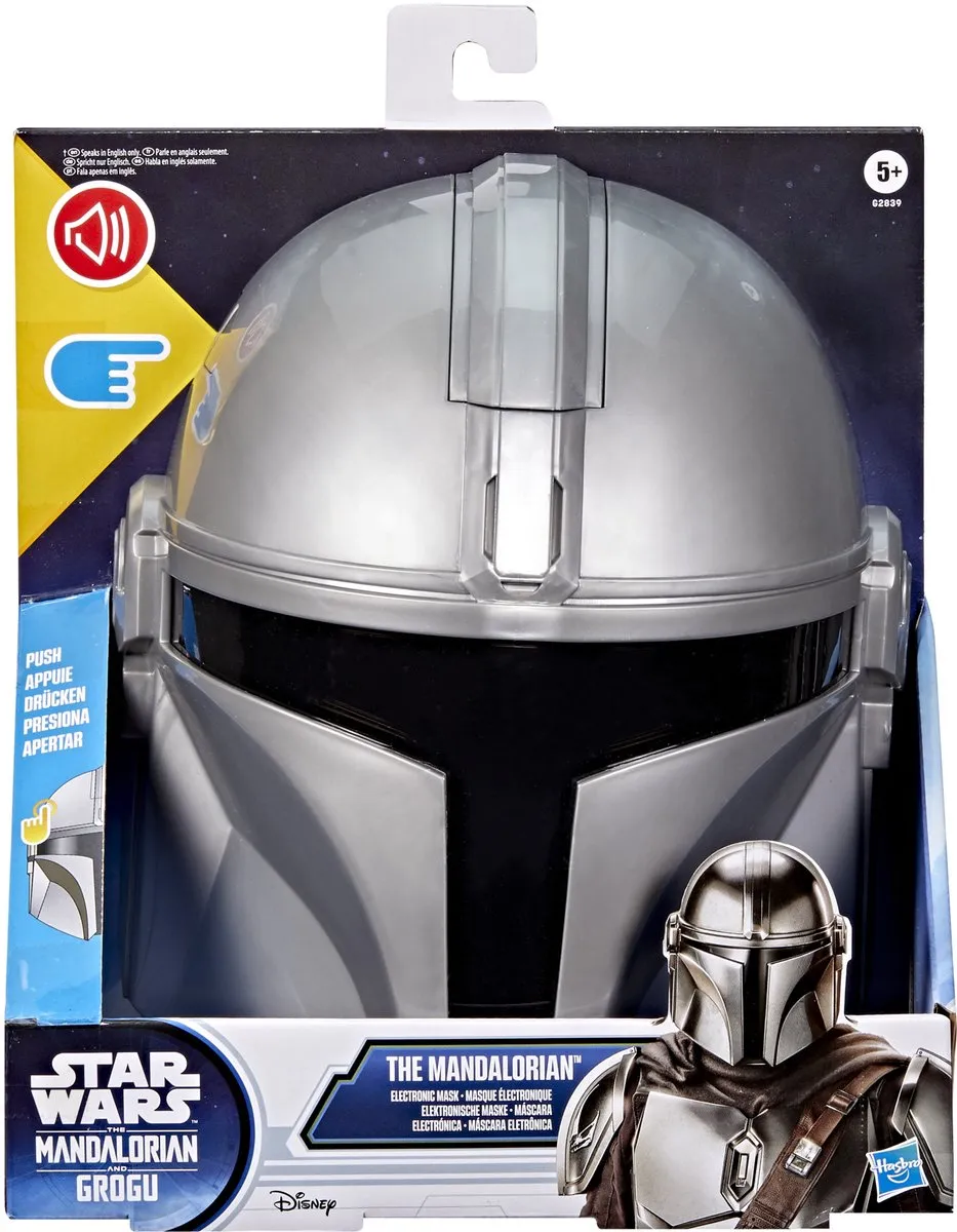 Star Wars The Mandalorian Elektronisch Masker - Grijs