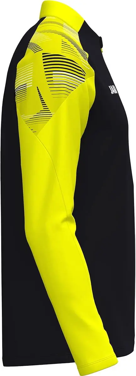 JAKO Sonic Ziptop Heren - 3XL Zwart/Fluogeel