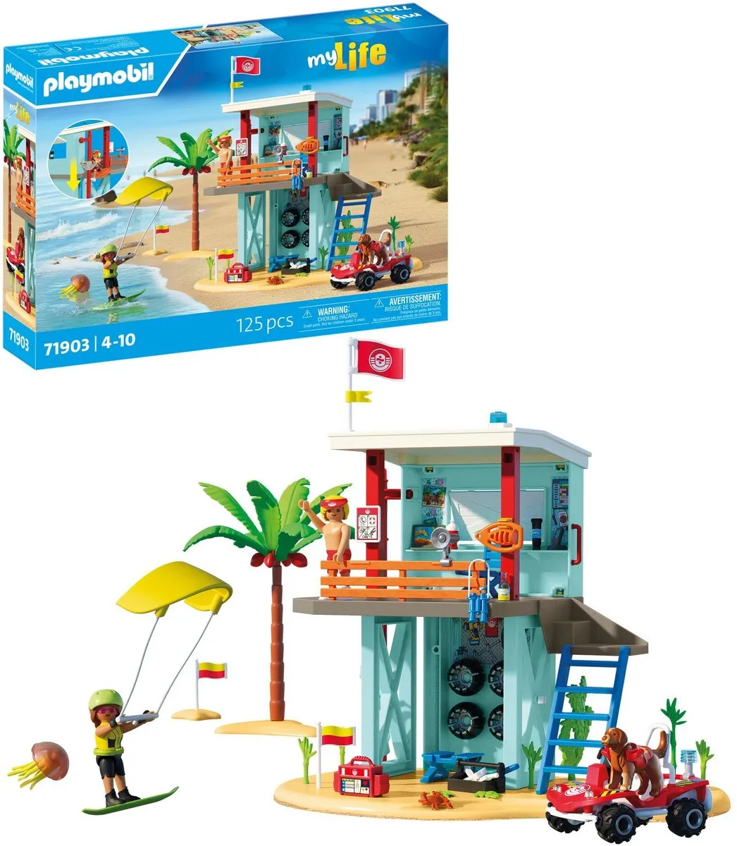 Playmobil Vakantie op het Strand Reddingstoren 71903