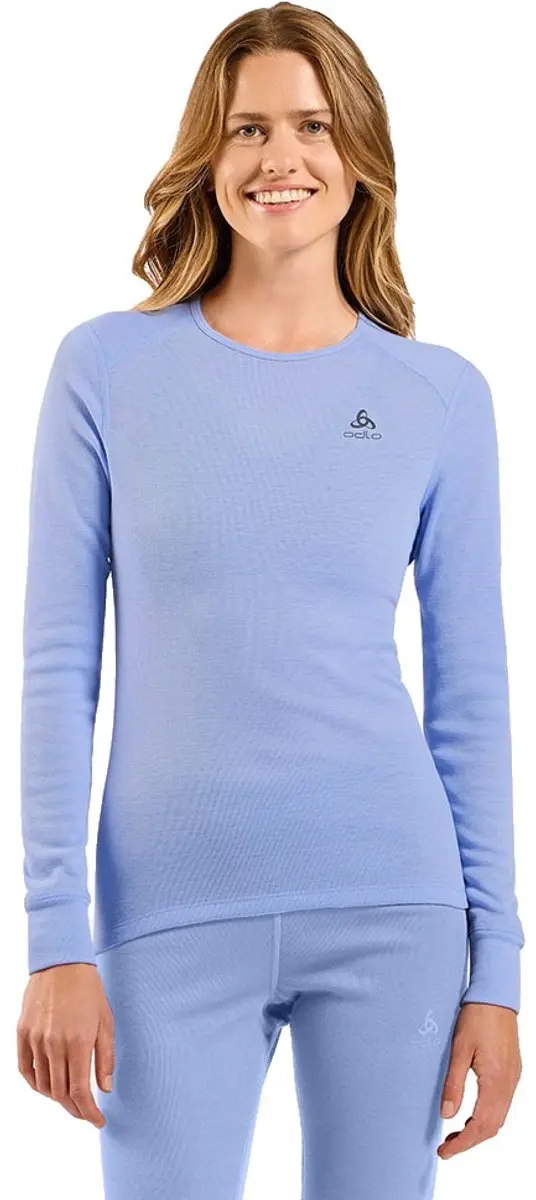 Odlo Active Warm Eco Lange Mouwen Basislaag Blauw L Vrouw