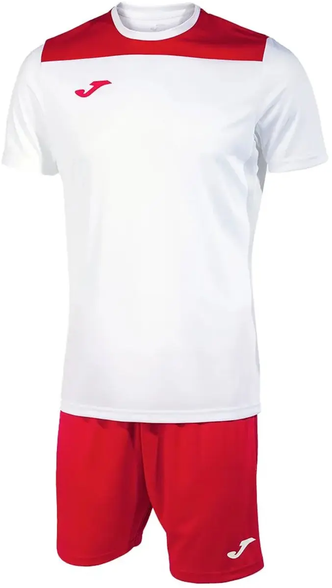 Joma Phoenix Ii Korte Mouw Set Wit 5-6 Years Kinderen