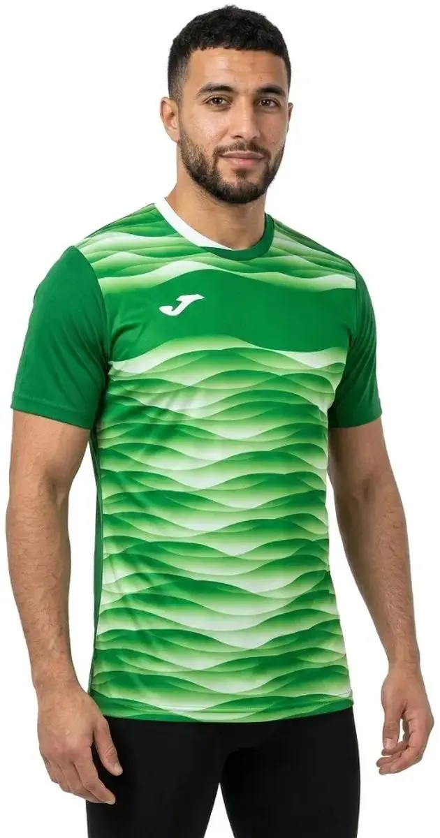 Joma Tiger VII T-shirt - L - Groen/Wit