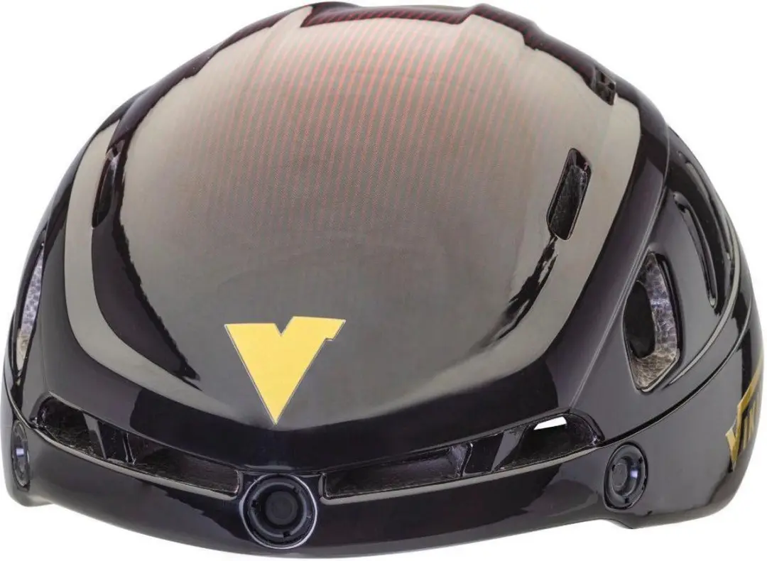Viking Sparrow Schaatshelm - Rood/Zwart M