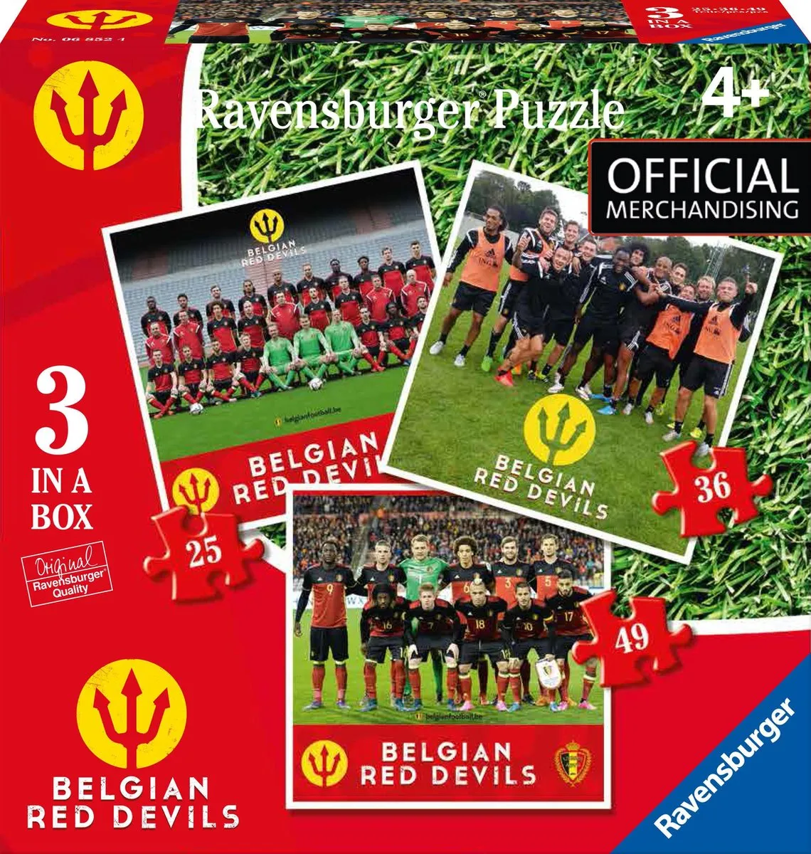 Ravensburger Red Devils 2016 Puzzels 25/36/49 Stuks