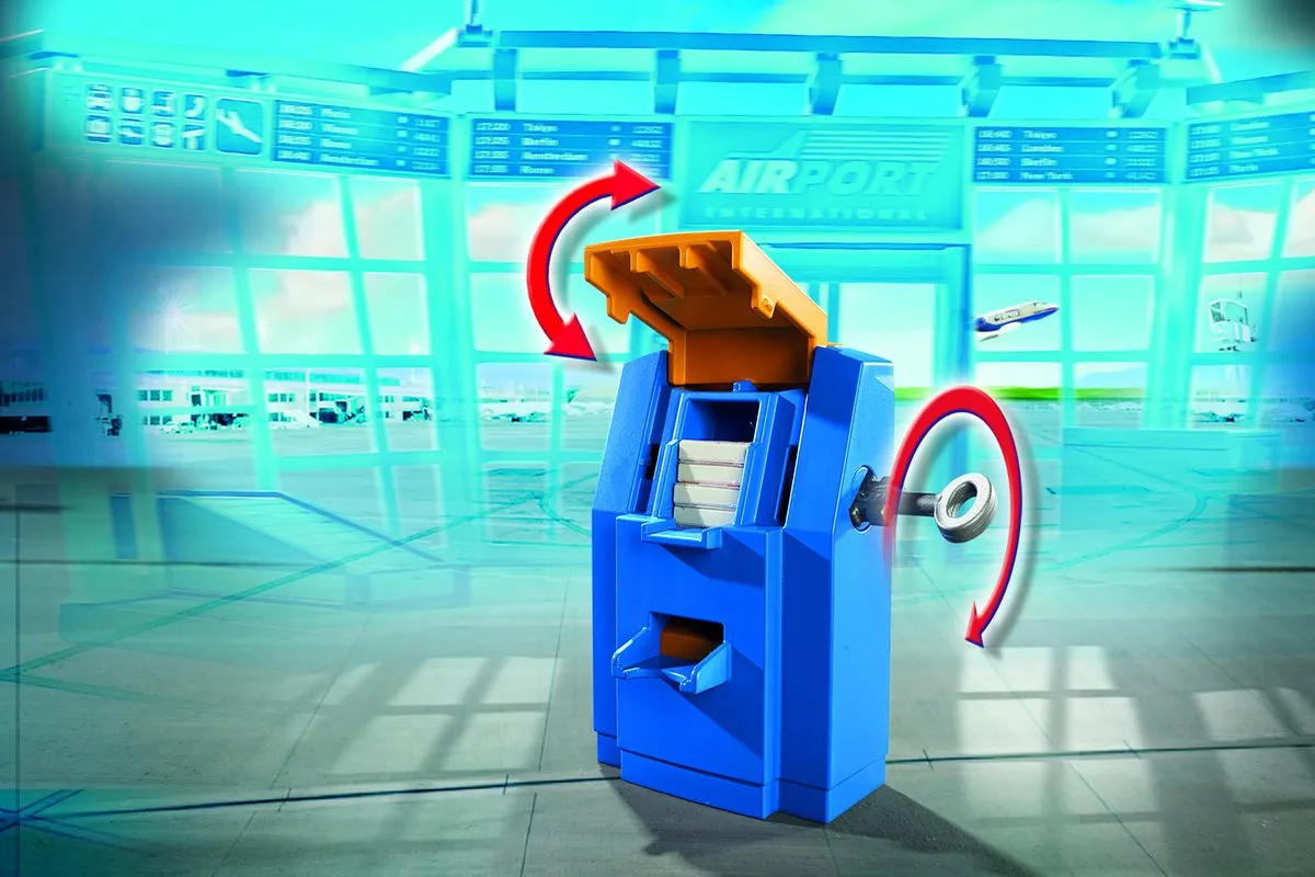 Playmobil Vakantiegangers Incheckbalie 5399 - Multicolor - afbeelding 2 van 6