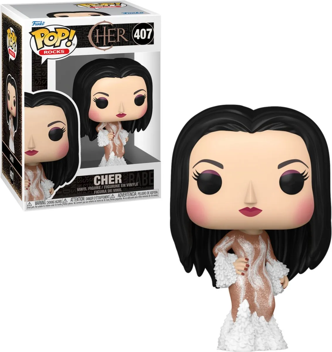 Funko Pop #407 Cher Met Gala Pop Rocks