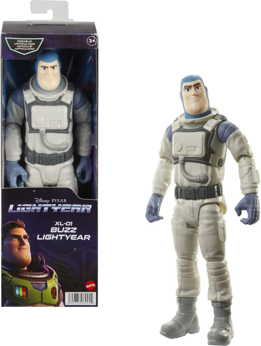 Mattel Disney Pixar Lightyear Buzz XL-01 Actiefiguur 12"